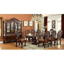 Kenzo 9 piece outlet dining set gold